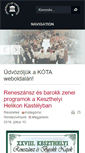 Mobile Screenshot of kota.hu
